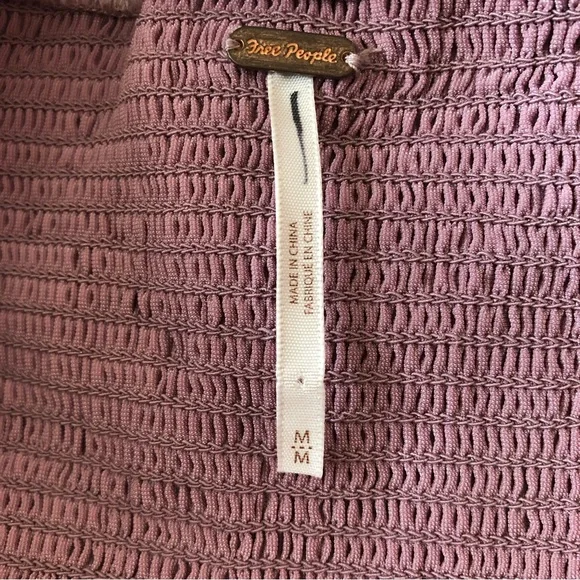 NWOT Bridgette velvet top by Free People in sizes Small and Medium - Picture 9 of 12